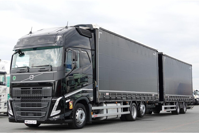 Volvo FH 500 / I-SAVE / XL / ZESTAW TANDEM PRZEJAZDOWY 120 M3 / 2023 / - Kamion me tendë: foto 4 Volvo FH 500 / I-SAVE / XL / ZESTAW TANDEM PRZEJAZDOWY 120 M3 / 2023 / - Kamion me tendë: foto 4