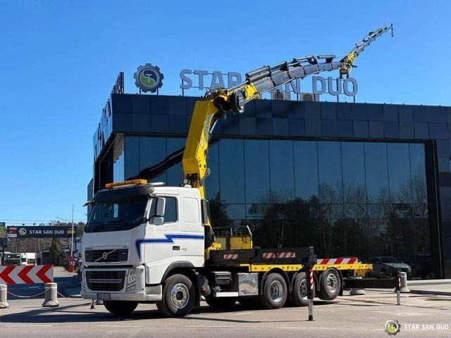Volvo FH 520 8x4 HMF ODIN K6 EURO 5 FLY JIB Crane - Kamion me karroceri të hapur, Kamion me vinç: foto 1 Volvo FH 520 8x4 HMF ODIN K6 EURO 5 FLY JIB Crane - Kamion me karroceri të hapur, Kamion me vinç: foto 1