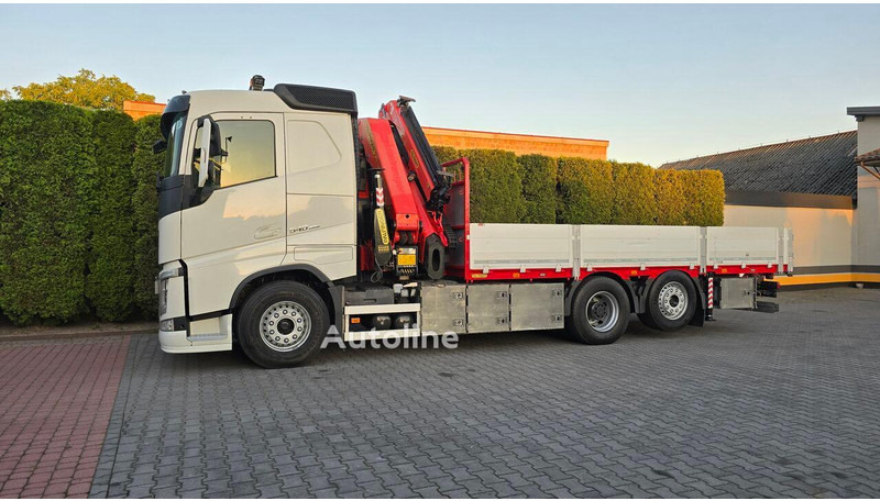 Volvo FH 540 - Flatbed+crane 6x2 - Kamion me karroceri të hapur, Kamion me vinç: foto 3 Volvo FH 540 - Flatbed+crane 6x2 - Kamion me karroceri të hapur, Kamion me vinç: foto 3