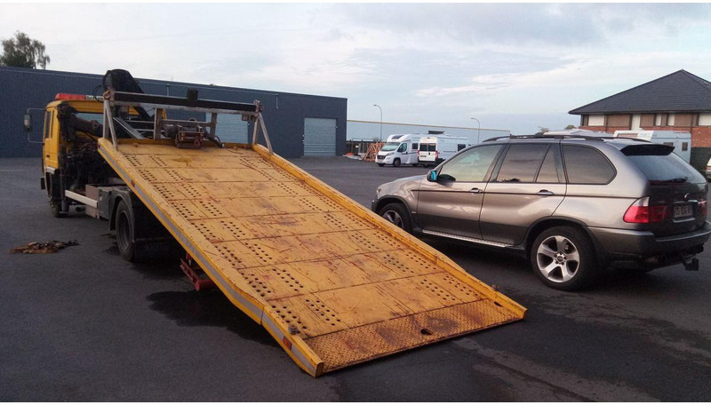 Volvo FL611 Car transporter + crane Hiab 071 - Autotransportues: foto 3 Volvo FL611 Car transporter + crane Hiab 071 - Autotransportues: foto 3