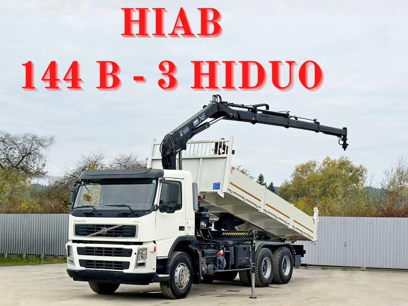 Volvo FM 400 Kipper 6,20m * HIAB 144 B-3 HIDUO* 6x4 - Kamion vetëshkarkues, Kamion me vinç: foto 1 Volvo FM 400 Kipper 6,20m * HIAB 144 B-3 HIDUO* 6x4 - Kamion vetëshkarkues, Kamion me vinç: foto 1