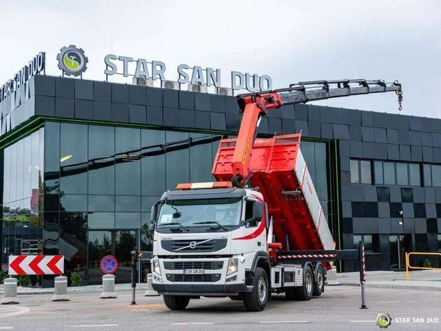 Volvo FM 410 6x2 PALFINGER PK 26002 EH Crane Tipper - Kamion vetëshkarkues, Kamion me vinç: foto 4 Volvo FM 410 6x2 PALFINGER PK 26002 EH Crane Tipper - Kamion vetëshkarkues, Kamion me vinç: foto 4