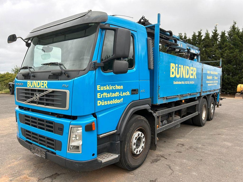 Volvo FM 410 Pritsche mit Kran - Kamion me karroceri të hapur, Kamion me vinç: foto 2 Volvo FM 410 Pritsche mit Kran - Kamion me karroceri të hapur, Kamion me vinç: foto 2