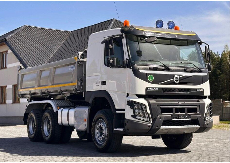 Kamion vetëshkarkues Volvo FM 460 6x4 Dautel Bordmatic 3-Way Tipper: foto 9