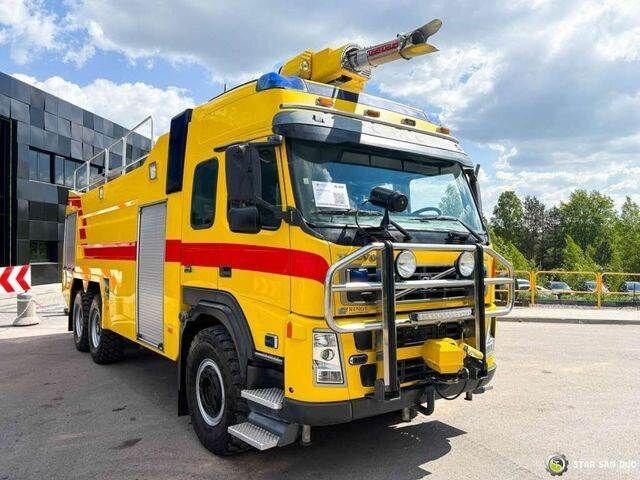 Zjarrfikëse Volvo FM 460 6x6 Rosenbauer Fire Truck LSP Water Tank: foto 12