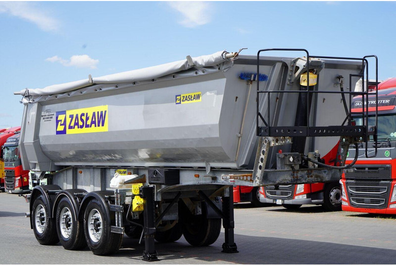 ZASŁAW WYWROTKA 26 m3 / STALOWA / HP / OŚ PODNOSZONA / RYNNA / 2017 - Gjysmë rimorkio vetëshkarkuese: foto 1 ZASŁAW WYWROTKA 26 m3 / STALOWA / HP / OŚ PODNOSZONA / RYNNA / 2017 - Gjysmë rimorkio vetëshkarkuese: foto 1