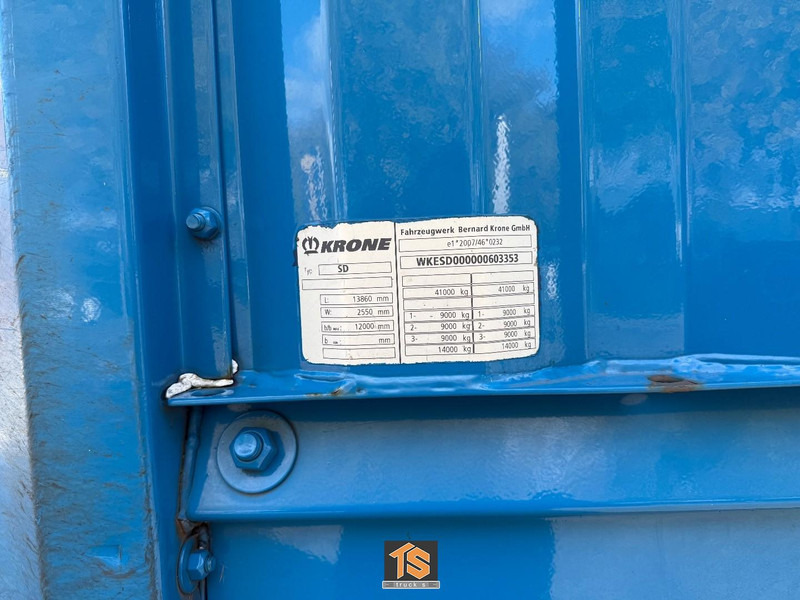 Krone N/A SCHUIFZIJL - VALX - SCHIJFREM - NIEUWE APK - NL TRAILER - Gjysmë rimorkio me tendë: foto 2 Krone N/A SCHUIFZIJL - VALX - SCHIJFREM - NIEUWE APK - NL TRAILER - Gjysmë rimorkio me tendë: foto 2