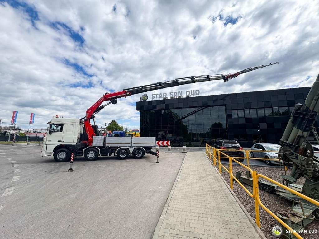DAF XF 105.510 8x4 FASSI F800 XP Crane Fifth wheel - Gjysmë-kamion: foto 3 DAF XF 105.510 8x4 FASSI F800 XP Crane Fifth wheel - Gjysmë-kamion: foto 3