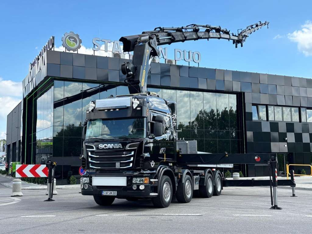 Scania R560 8x2 PALFINGER PK 92002 SH Fly Jib Winch 5t - Gjysmë-kamion: foto 1 Scania R560 8x2 PALFINGER PK 92002 SH Fly Jib Winch 5t - Gjysmë-kamion: foto 1