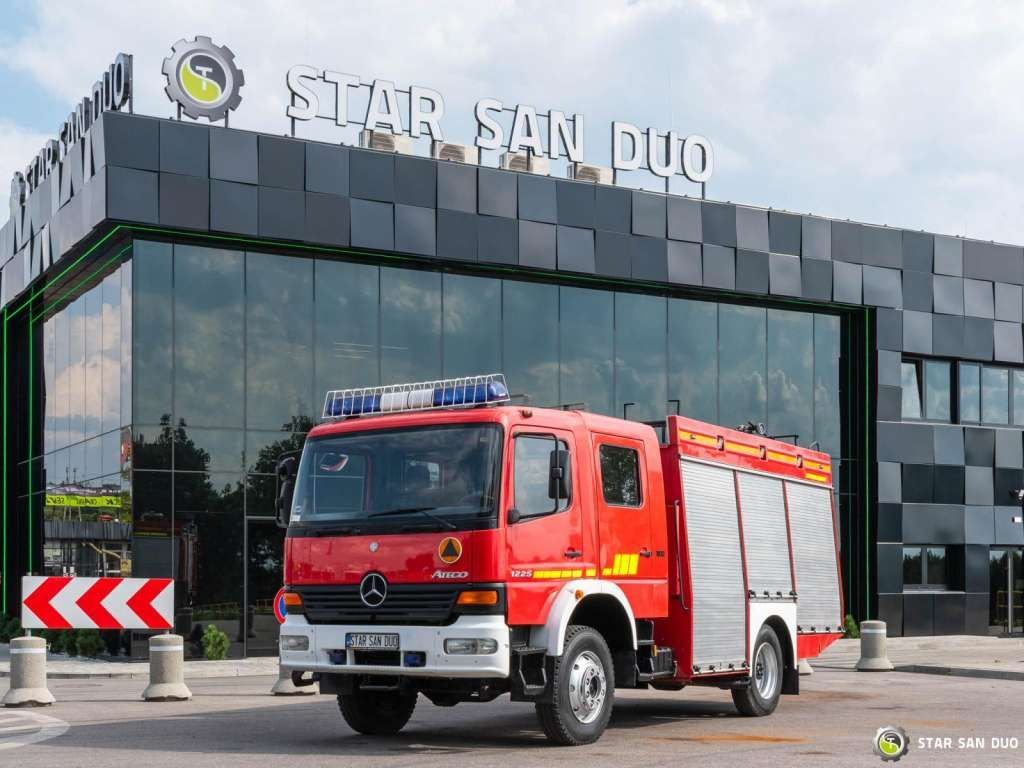 Mercedes-Benz 4x4 ATEGO 1225 CNBOP Fire Brigade - Kamioni: foto 1 Mercedes-Benz 4x4 ATEGO 1225 CNBOP Fire Brigade - Kamioni: foto 1