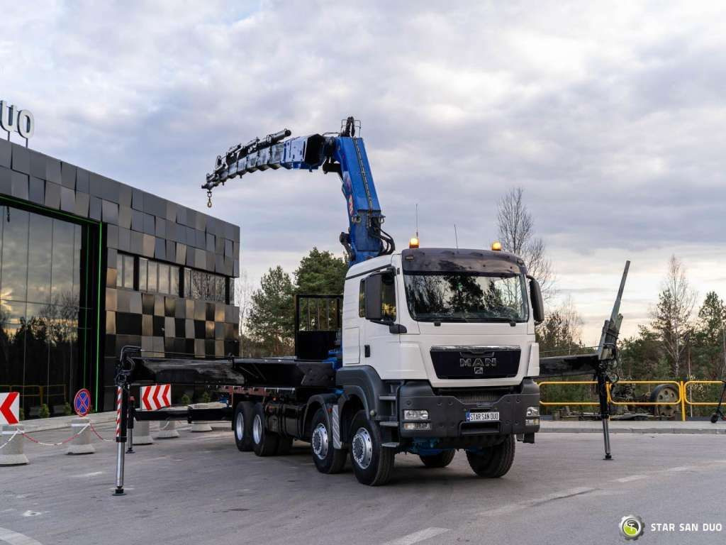 MAN TGS 41.480 8x8 PM 85SP HDS Crane - Kamion me vinç: foto 3 MAN TGS 41.480 8x8 PM 85SP HDS Crane - Kamion me vinç: foto 3