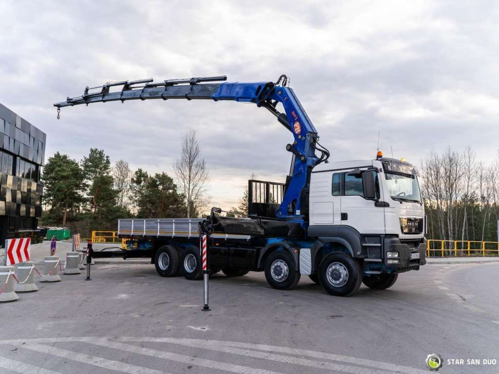 MAN TGS 41.480 8x8 PM 85SP HDS Crane - Kamion me vinç: foto 2 MAN TGS 41.480 8x8 PM 85SP HDS Crane - Kamion me vinç: foto 2