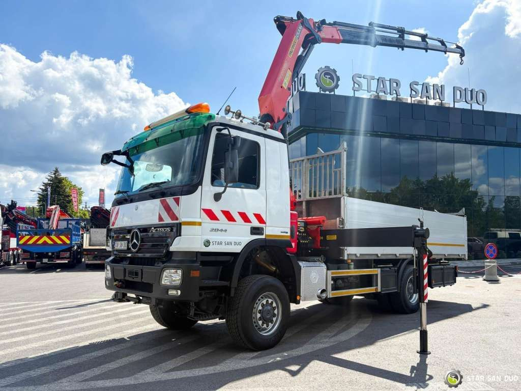 Mercedes-Benz ACTROS 2044A 4x4 Palfinger PK 20002 hds Crane - Kamion me vinç: foto 1 Mercedes-Benz ACTROS 2044A 4x4 Palfinger PK 20002 hds Crane - Kamion me vinç: foto 1