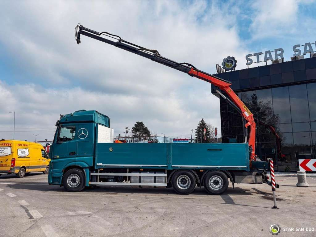 Mercedes-Benz ACTROS 2545 6x2 Palfinger PK 16001 HDS Crane Mercedes-Benz ACTROS 2545 6x2 Palfinger PK 16001 HDS Crane - Kamion me vinç, Kamion me karroceri të hapur: foto 4 Mercedes-Benz ACTROS 2545 6x2 Palfinger PK 16001 HDS Crane Mercedes-Benz ACTROS 2545 6x2 Palfinger PK 16001 HDS Crane - Kamion me vinç, Kamion me karroceri të hapur: foto 4