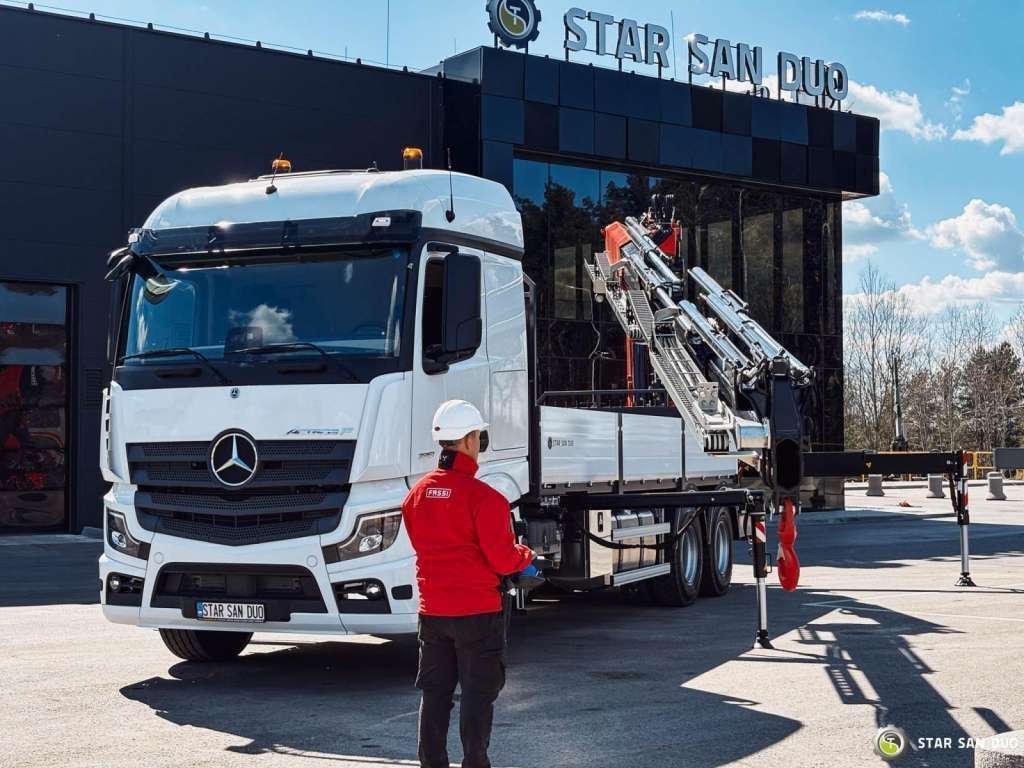 Mercedes-Benz ACTROS 3351 NEW 6x4 Fassi F485 Crane - Kamion me vinç: foto 4 Mercedes-Benz ACTROS 3351 NEW 6x4 Fassi F485 Crane - Kamion me vinç: foto 4
