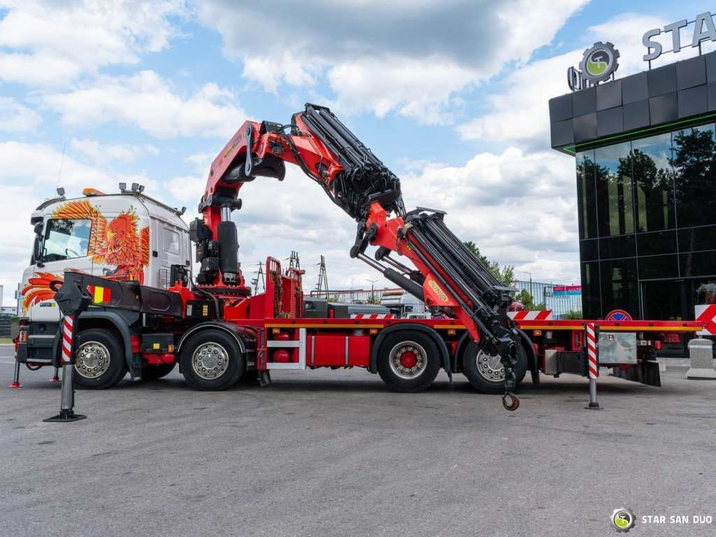 Scania G450 8x2 PALFINGER PK 85002 Fly Jib Winch - Kamion me vinç: foto 4 Scania G450 8x2 PALFINGER PK 85002 Fly Jib Winch - Kamion me vinç: foto 4