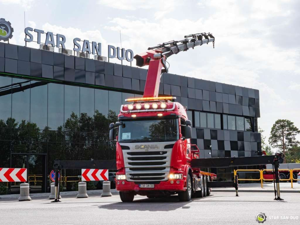 Scania R450 8x4 Palfinger PK 65002 SH HDS Crane - Kamion me vinç: foto 2 Scania R450 8x4 Palfinger PK 65002 SH HDS Crane - Kamion me vinç: foto 2