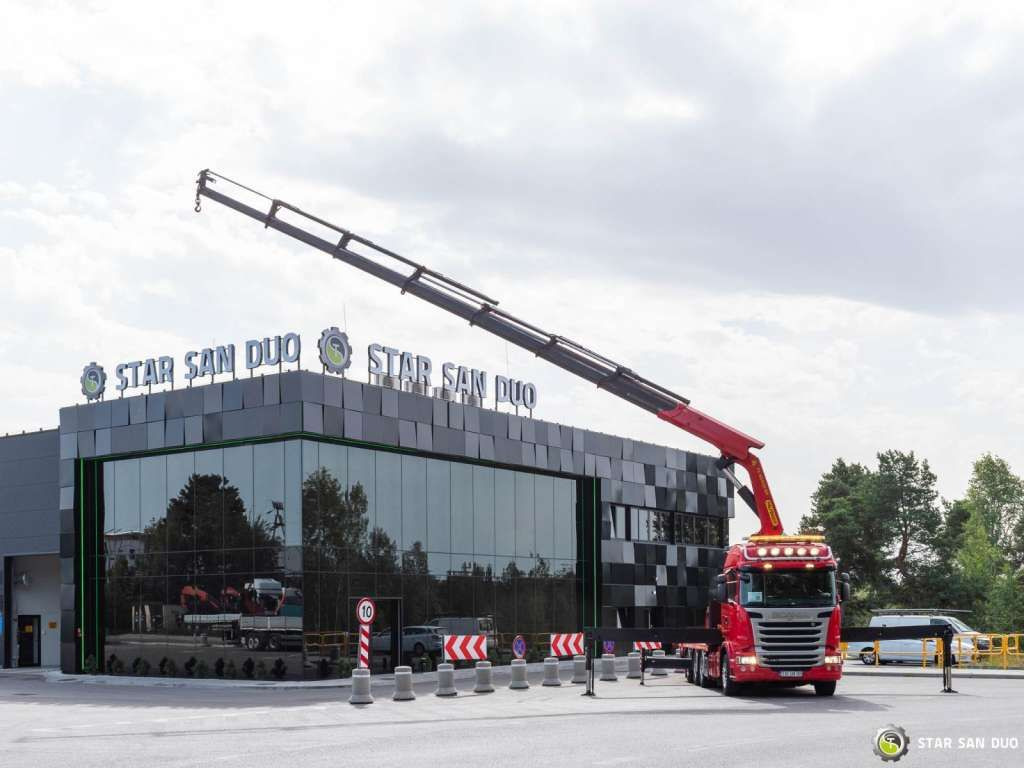 Scania R450 8x4 Palfinger PK 65002 SH HDS Crane - Kamion me vinç: foto 3 Scania R450 8x4 Palfinger PK 65002 SH HDS Crane - Kamion me vinç: foto 3