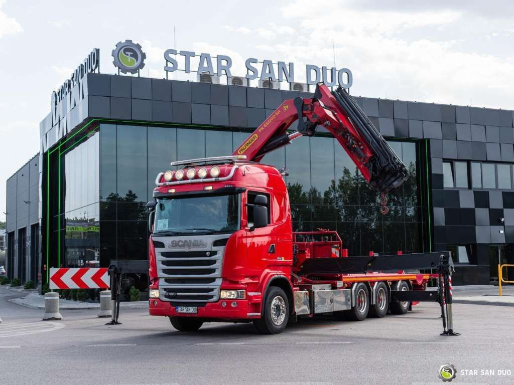 Scania R450 8x4 Palfinger PK 65002 SH HDS Crane - Kamion me vinç: foto 5 Scania R450 8x4 Palfinger PK 65002 SH HDS Crane - Kamion me vinç: foto 5