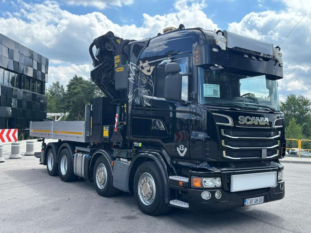 Scania R560 8x2 PALFINGER PK 92002 SH Fly Jib Winch 5t - Kamion me vinç: foto 3 Scania R560 8x2 PALFINGER PK 92002 SH Fly Jib Winch 5t - Kamion me vinç: foto 3