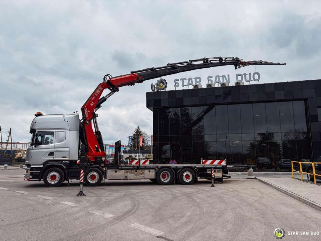 Scania R730 8x2 Fassi F990 Fly Jib 30m Crane Euro 6 - Kamion me vinç: foto 5 Scania R730 8x2 Fassi F990 Fly Jib 30m Crane Euro 6 - Kamion me vinç: foto 5