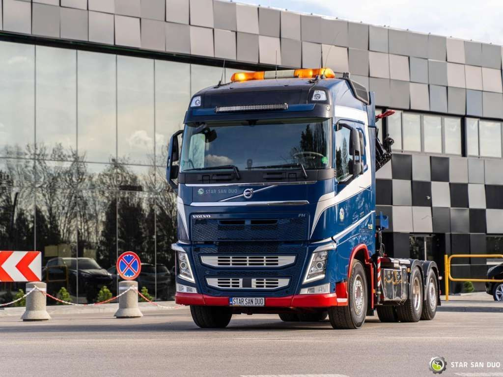 Volvo FH 500 6x2 HMF 3220-K5 HDS Crane Euro 6 - Kamion me vinç, Gjysmë-kamion: foto 5 Volvo FH 500 6x2 HMF 3220-K5 HDS Crane Euro 6 - Kamion me vinç, Gjysmë-kamion: foto 5