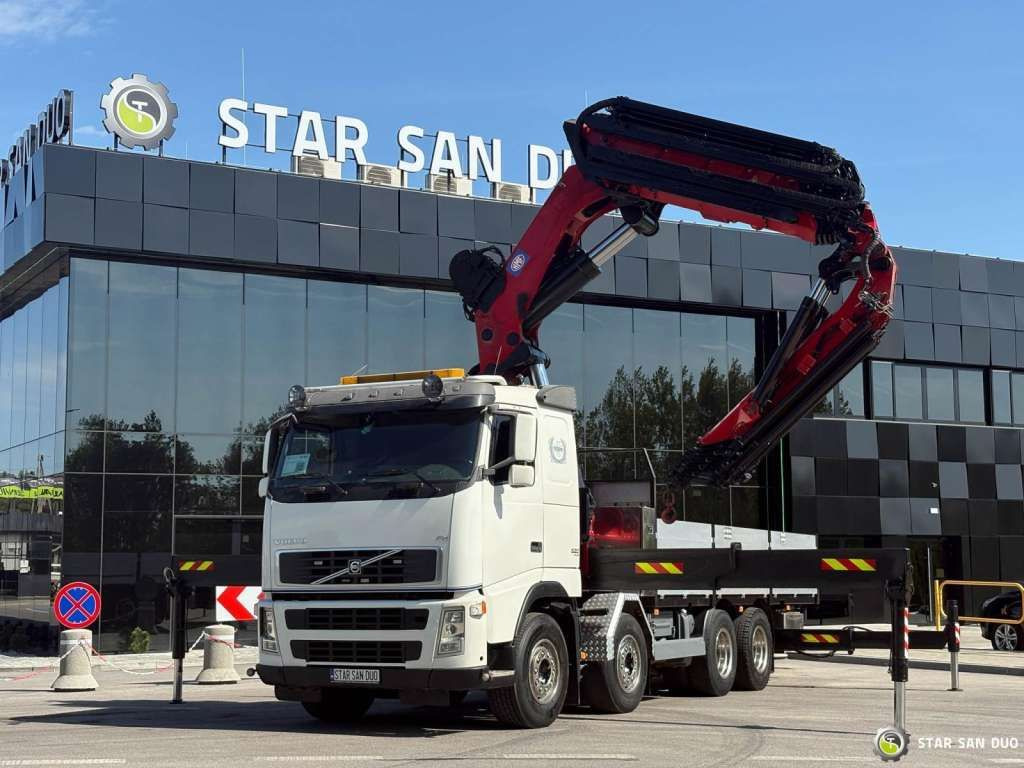 Volvo FH 520 8x4 HMF THOR K6 Fly Jib Euro 4 Winch - Kamion me vinç: foto 4 Volvo FH 520 8x4 HMF THOR K6 Fly Jib Euro 4 Winch - Kamion me vinç: foto 4
