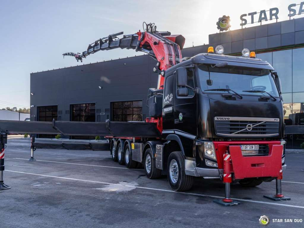 Volvo FH 540 10x4 FASSI F1950 FLY JIB WINCH 46m !!! Volvo FH 540 10x4 FASSI F1950 FLY JIB WINCH 46m !!! - Kamion me vinç: foto 4 Volvo FH 540 10x4 FASSI F1950 FLY JIB WINCH 46m !!! Volvo FH 540 10x4 FASSI F1950 FLY JIB WINCH 46m !!! - Kamion me vinç: foto 4