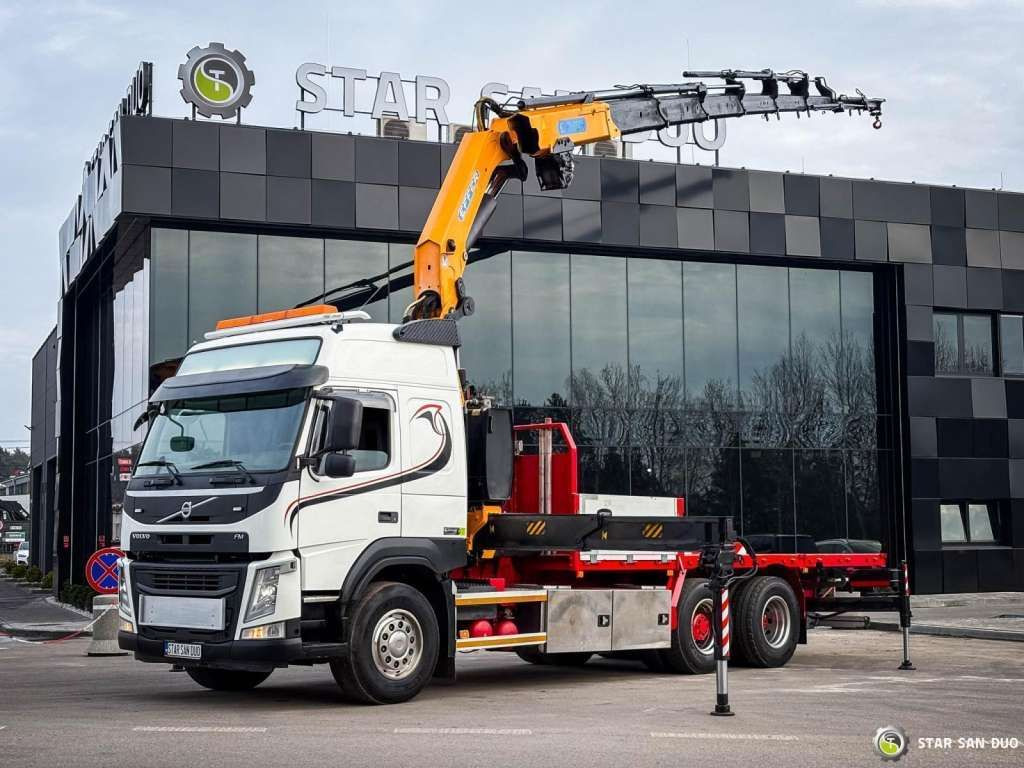 Volvo FM 450 6x2 EFFER 395/8S Euro 6 Crane Winch - Kamion me vinç: foto 1 Volvo FM 450 6x2 EFFER 395/8S Euro 6 Crane Winch - Kamion me vinç: foto 1