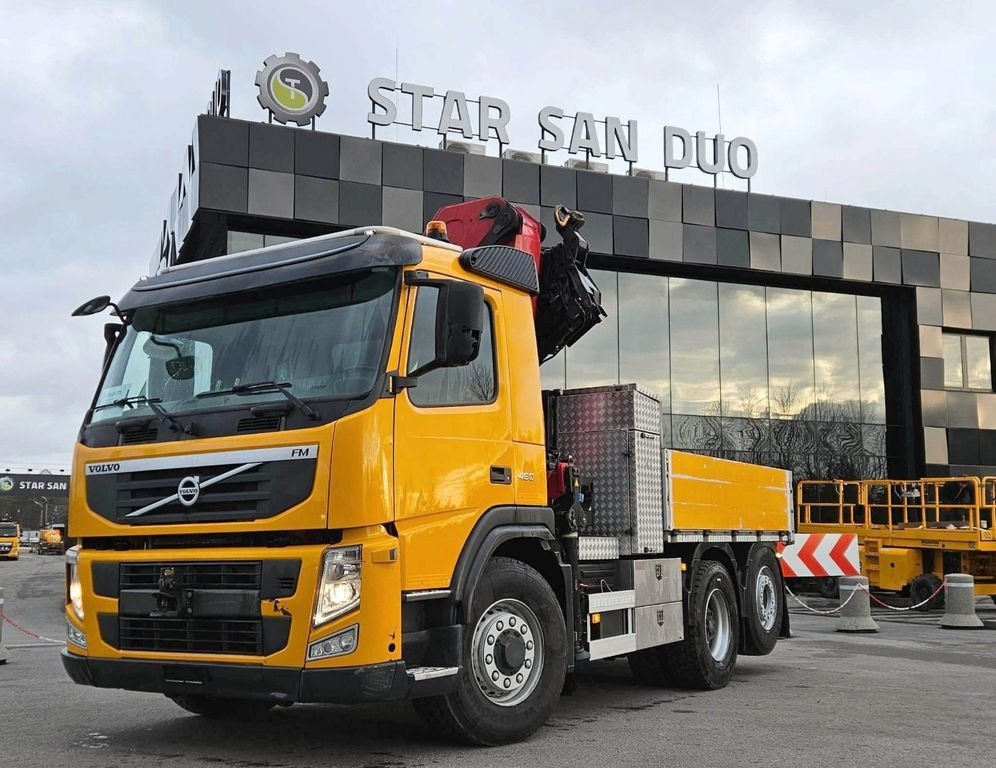Volvo FM 460 4x4x6 H HMF 3220 HYDRODRIVE EURO 5 2014 - Kamion me vinç, Gjysmë-kamion: foto 5 Volvo FM 460 4x4x6 H HMF 3220 HYDRODRIVE EURO 5 2014 - Kamion me vinç, Gjysmë-kamion: foto 5