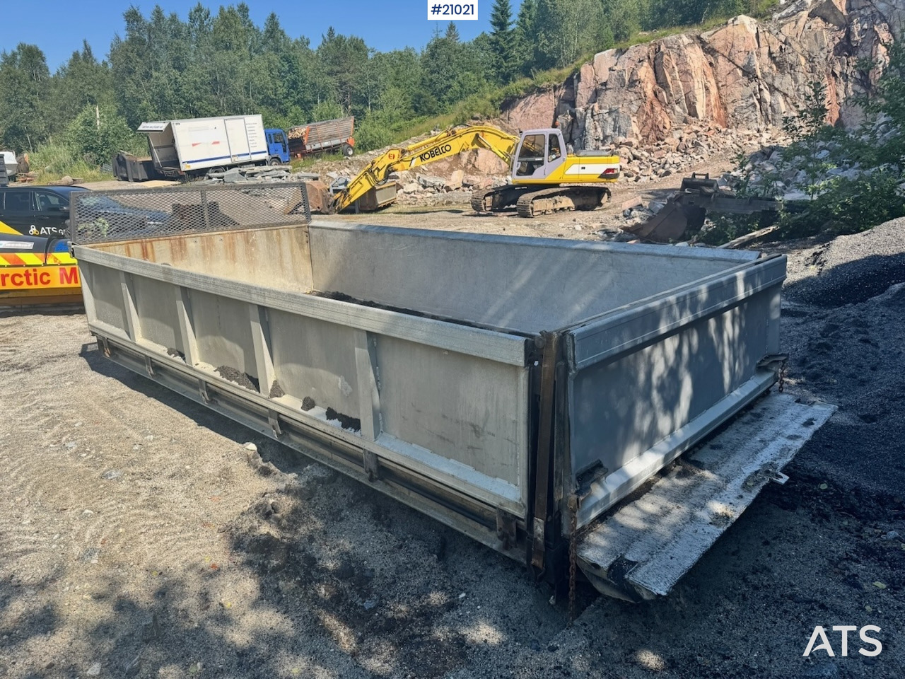 Aluminiumskasse Krokramme - Kontejner roll-off: foto 4 Aluminiumskasse Krokramme - Kontejner roll-off: foto 4