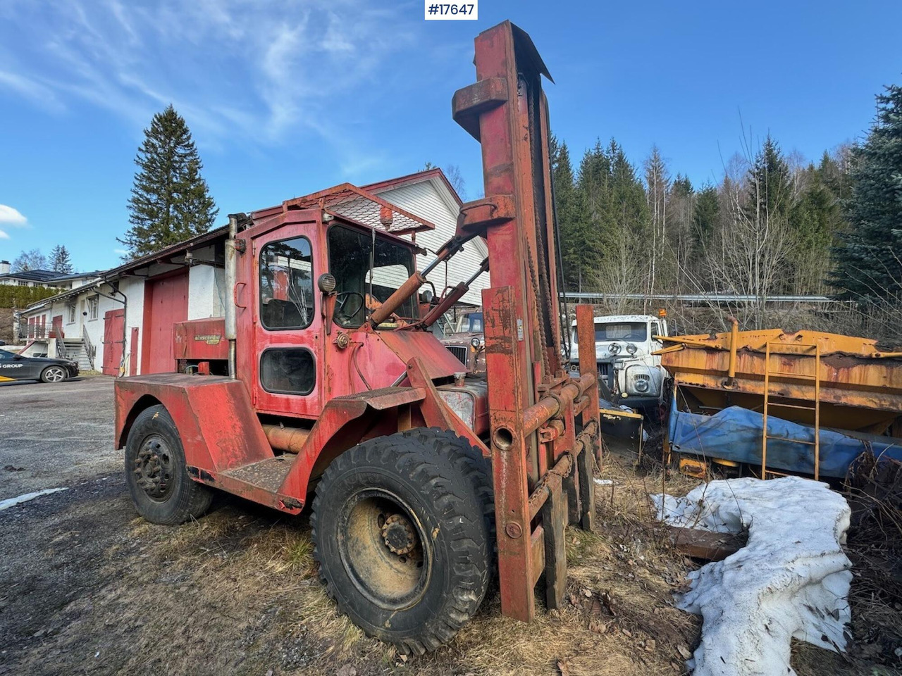 Ålvsereds motvektstruck - Pirun ngritës: foto 1 Ålvsereds motvektstruck - Pirun ngritës: foto 1