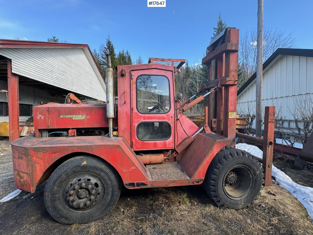 Ålvsereds motvektstruck - Pirun ngritës: foto 3 Ålvsereds motvektstruck - Pirun ngritës: foto 3