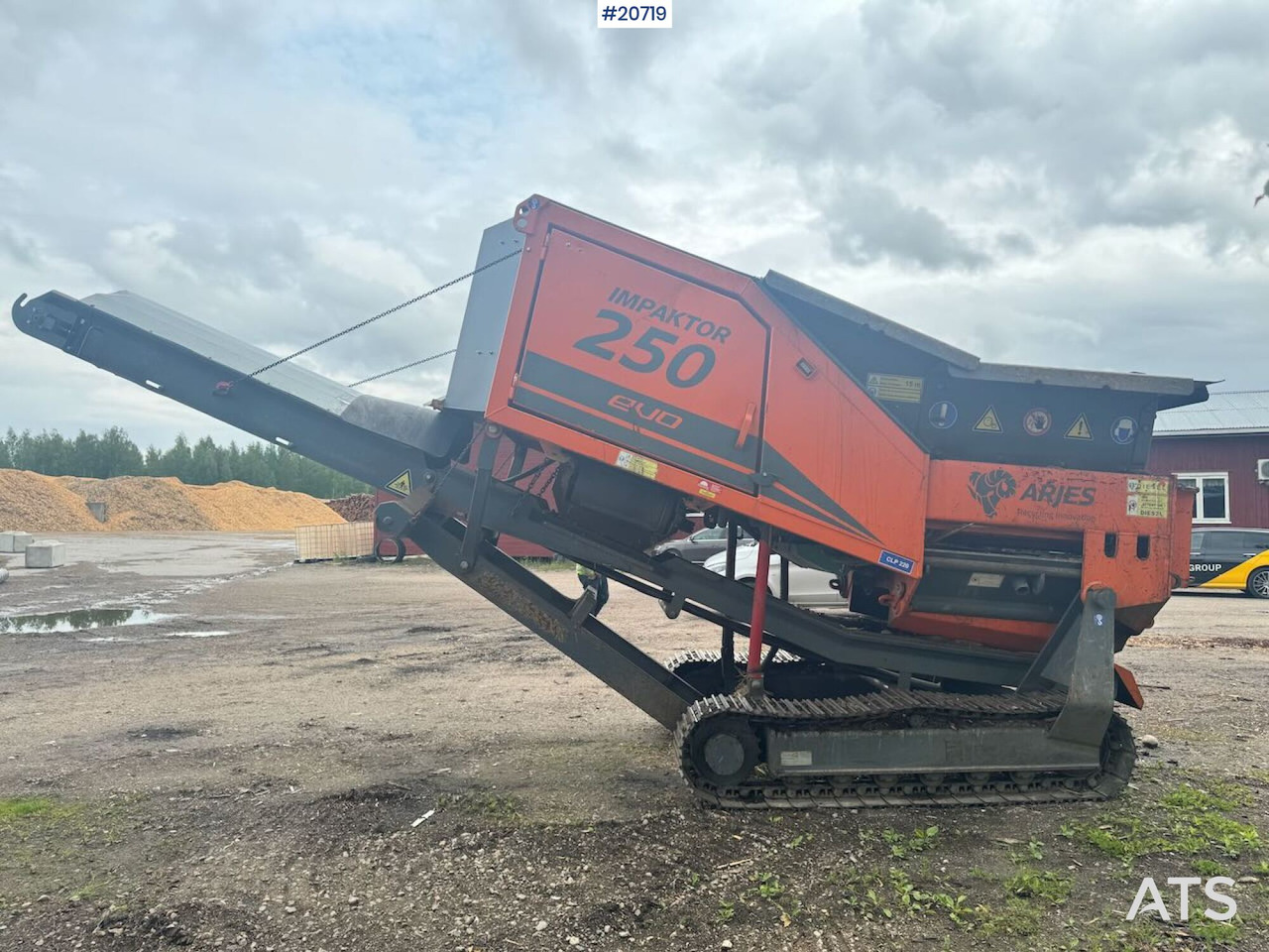 Arjes Impaktor 250 - Grirëse industriale: foto 5 Arjes Impaktor 250 - Grirëse industriale: foto 5