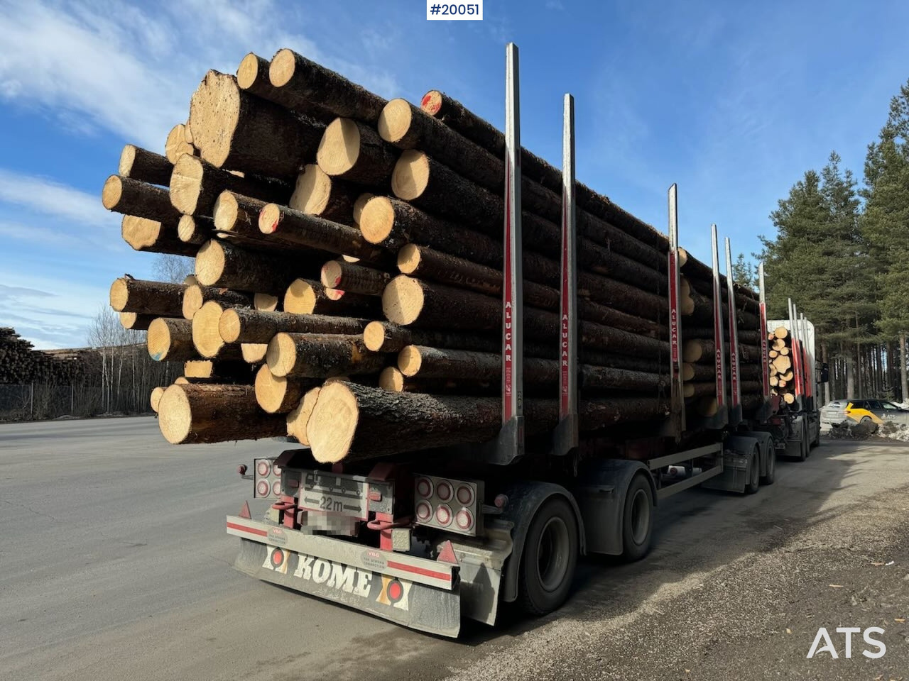 Briab Kome - Rimorkio për transport druri: foto 5 Briab Kome - Rimorkio për transport druri: foto 5