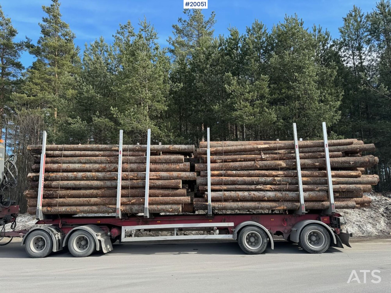 Briab Kome - Rimorkio për transport druri: foto 2 Briab Kome - Rimorkio për transport druri: foto 2