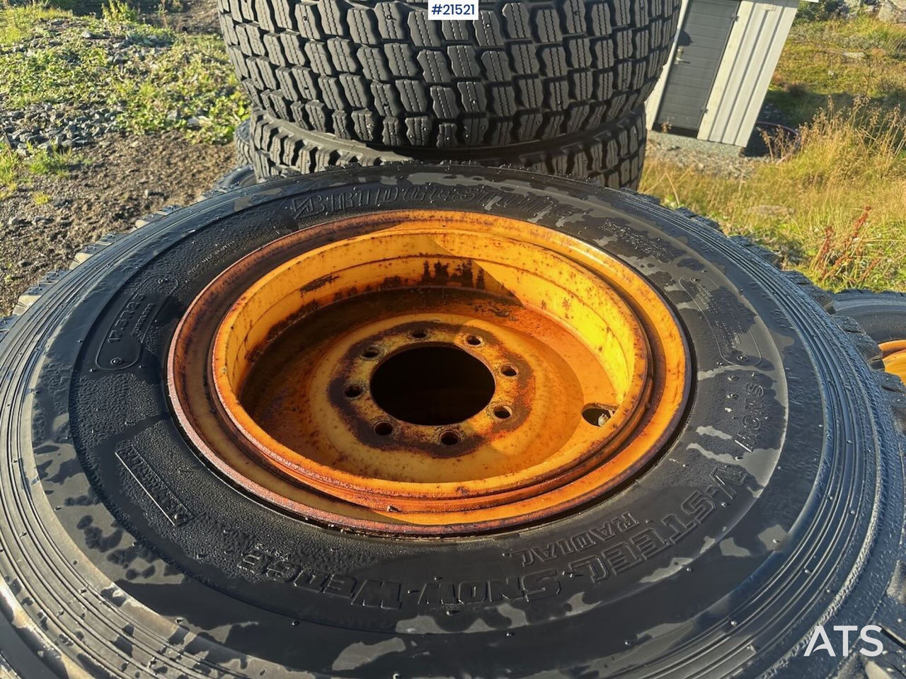 Bridgestone dekk - Gomë për Makineri ndërtimi: foto 5 Bridgestone dekk - Gomë për Makineri ndërtimi: foto 5