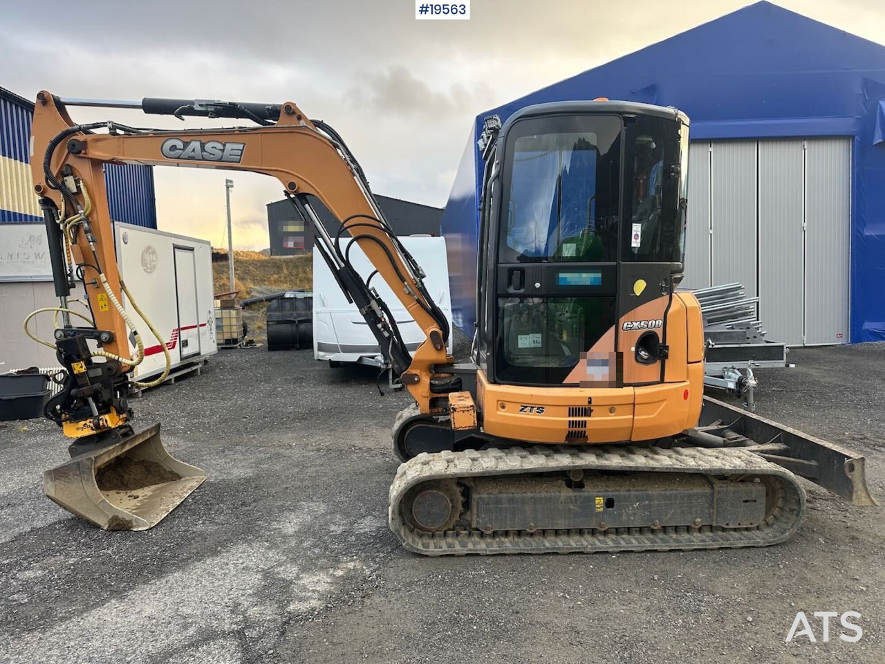 Case CX50B gravemaskin m/ rototilt, hammer, klype og 3 skuffer. Lavt timetall! - Ekskavator: foto 4 Case CX50B gravemaskin m/ rototilt, hammer, klype og 3 skuffer. Lavt timetall! - Ekskavator: foto 4