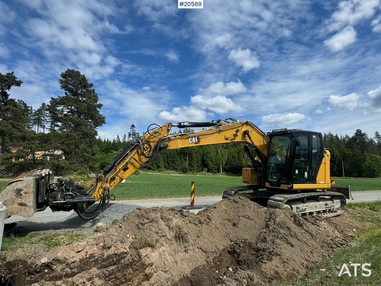 Caterpillar 315 Beltegraver m/ tilt og 2 skuffer - Ekskavator: foto 5 Caterpillar 315 Beltegraver m/ tilt og 2 skuffer - Ekskavator: foto 5