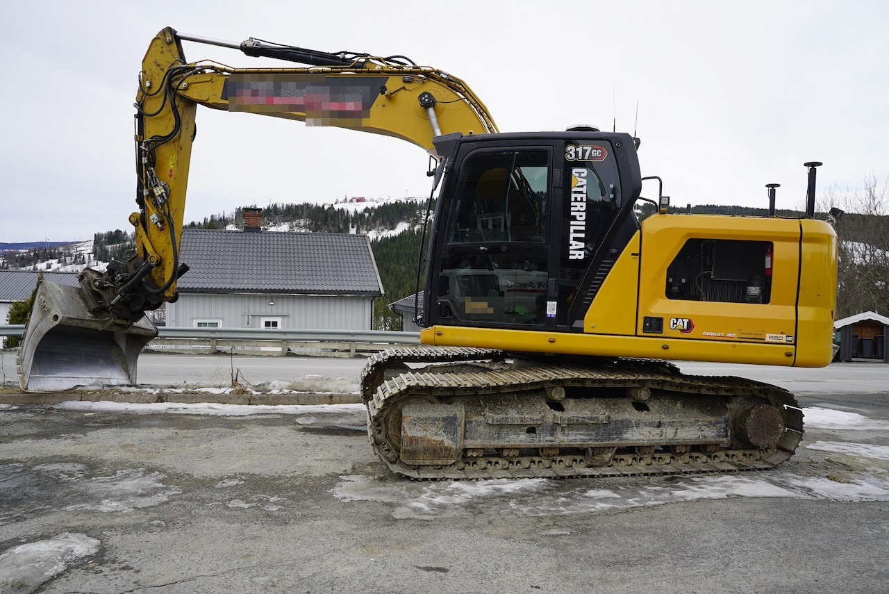 Caterpillar 317GC - Ekskavator: foto 1 Caterpillar 317GC - Ekskavator: foto 1