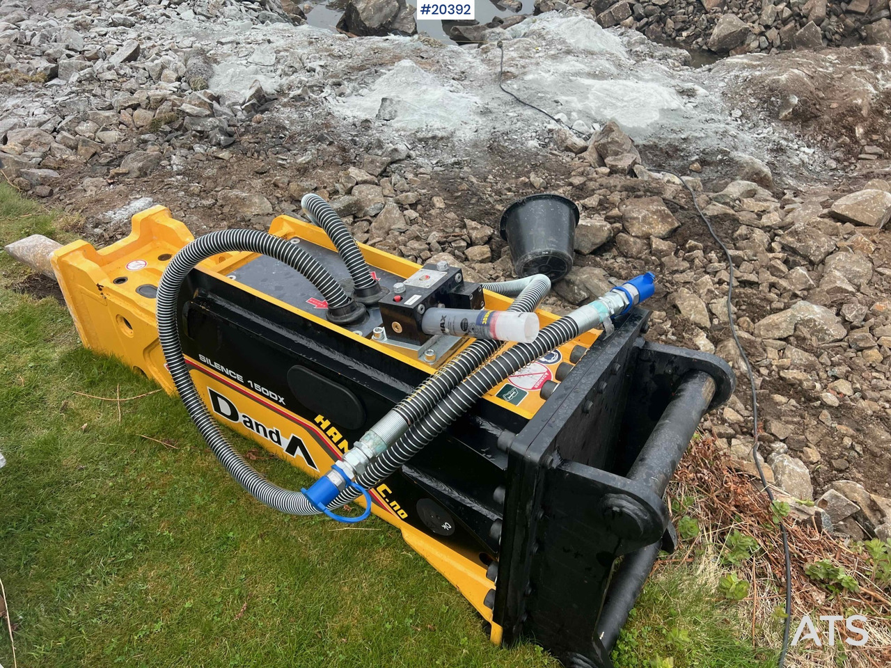 Danda D&A150DX pigg hammer (1231 kg ) m/ s60 feste - Çekiç hidraulik: foto 1 Danda D&A150DX pigg hammer (1231 kg ) m/ s60 feste - Çekiç hidraulik: foto 1