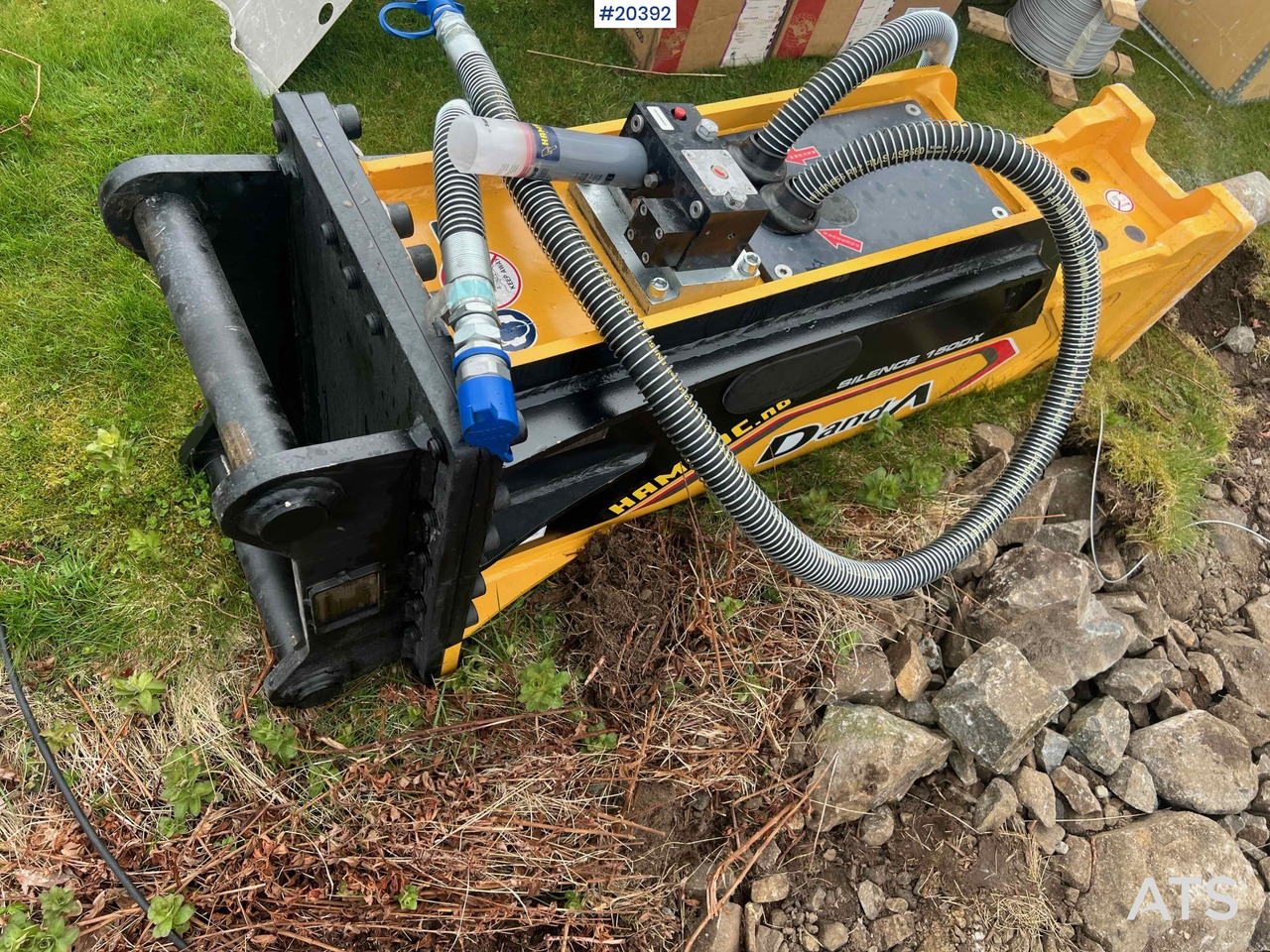 Danda D&A150DX pigg hammer (1231 kg ) m/ s60 feste - Çekiç hidraulik: foto 3 Danda D&A150DX pigg hammer (1231 kg ) m/ s60 feste - Çekiç hidraulik: foto 3