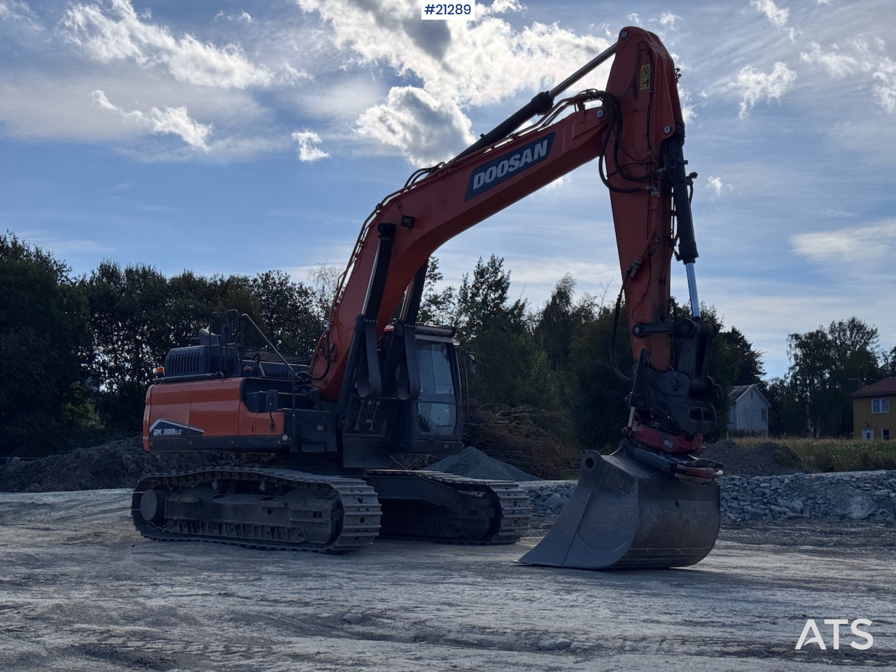 Doosan DX-300LC7 - Ekskavator me zinxhirë: foto 5 Doosan DX-300LC7 - Ekskavator me zinxhirë: foto 5