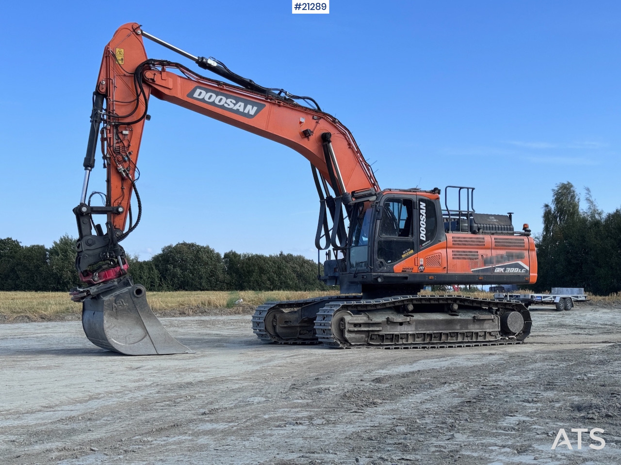 Doosan DX-300LC7 - Ekskavator me zinxhirë: foto 2 Doosan DX-300LC7 - Ekskavator me zinxhirë: foto 2