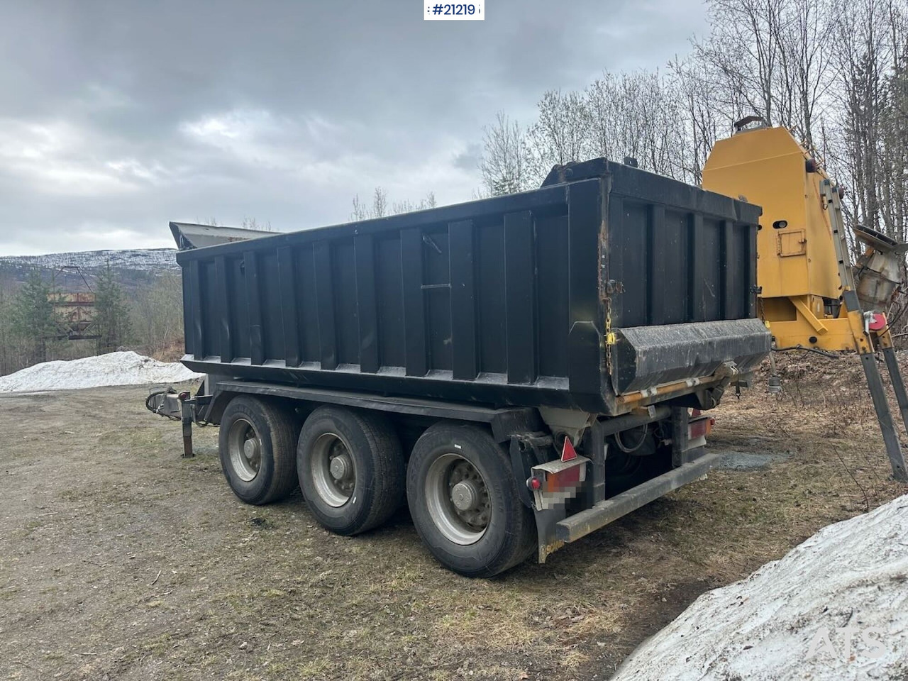 Engen Trippelkjerre - Rimorkio vetëshkarkuese: foto 4 Engen Trippelkjerre - Rimorkio vetëshkarkuese: foto 4