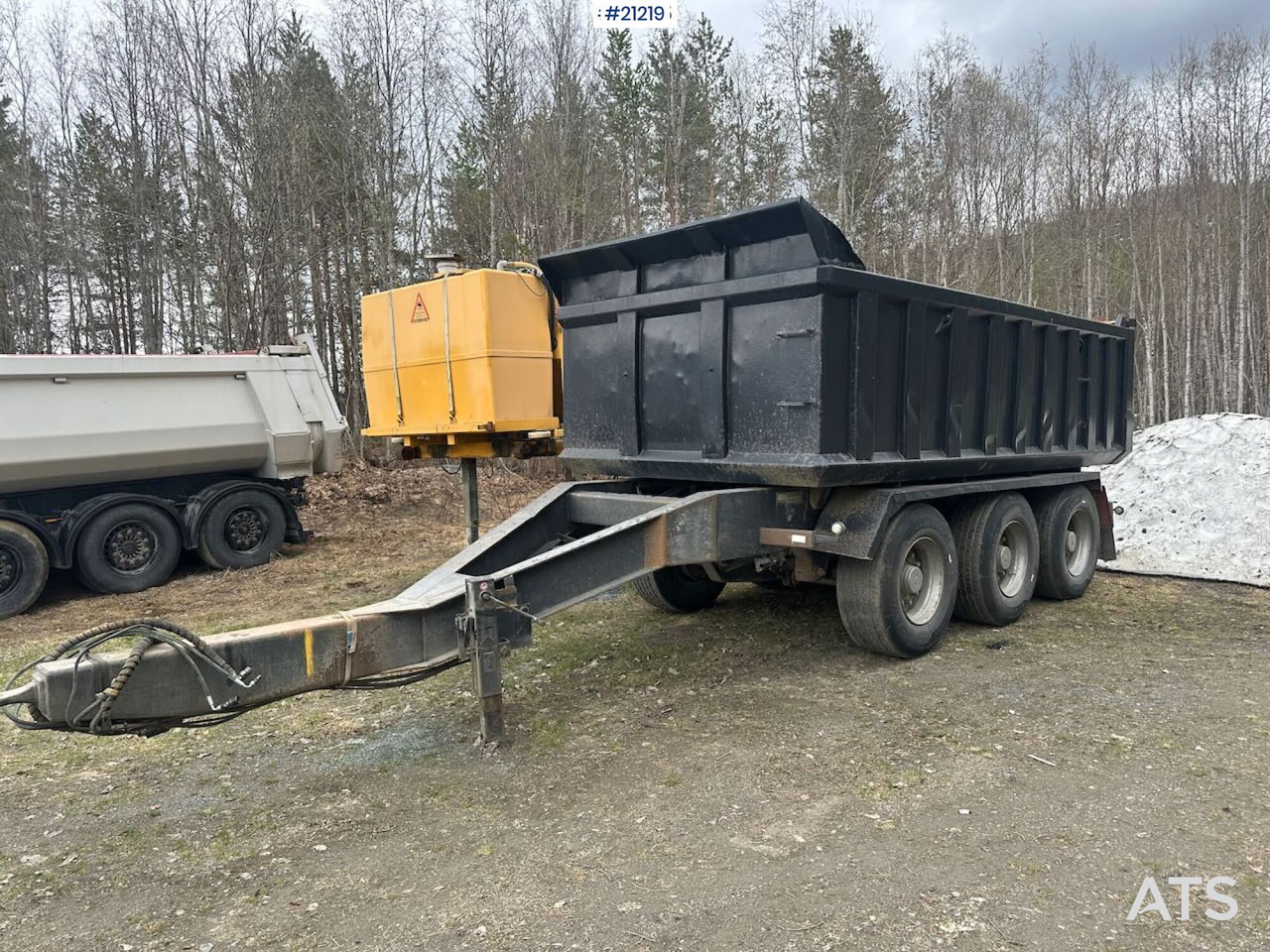 Engen Trippelkjerre - Rimorkio vetëshkarkuese: foto 2 Engen Trippelkjerre - Rimorkio vetëshkarkuese: foto 2