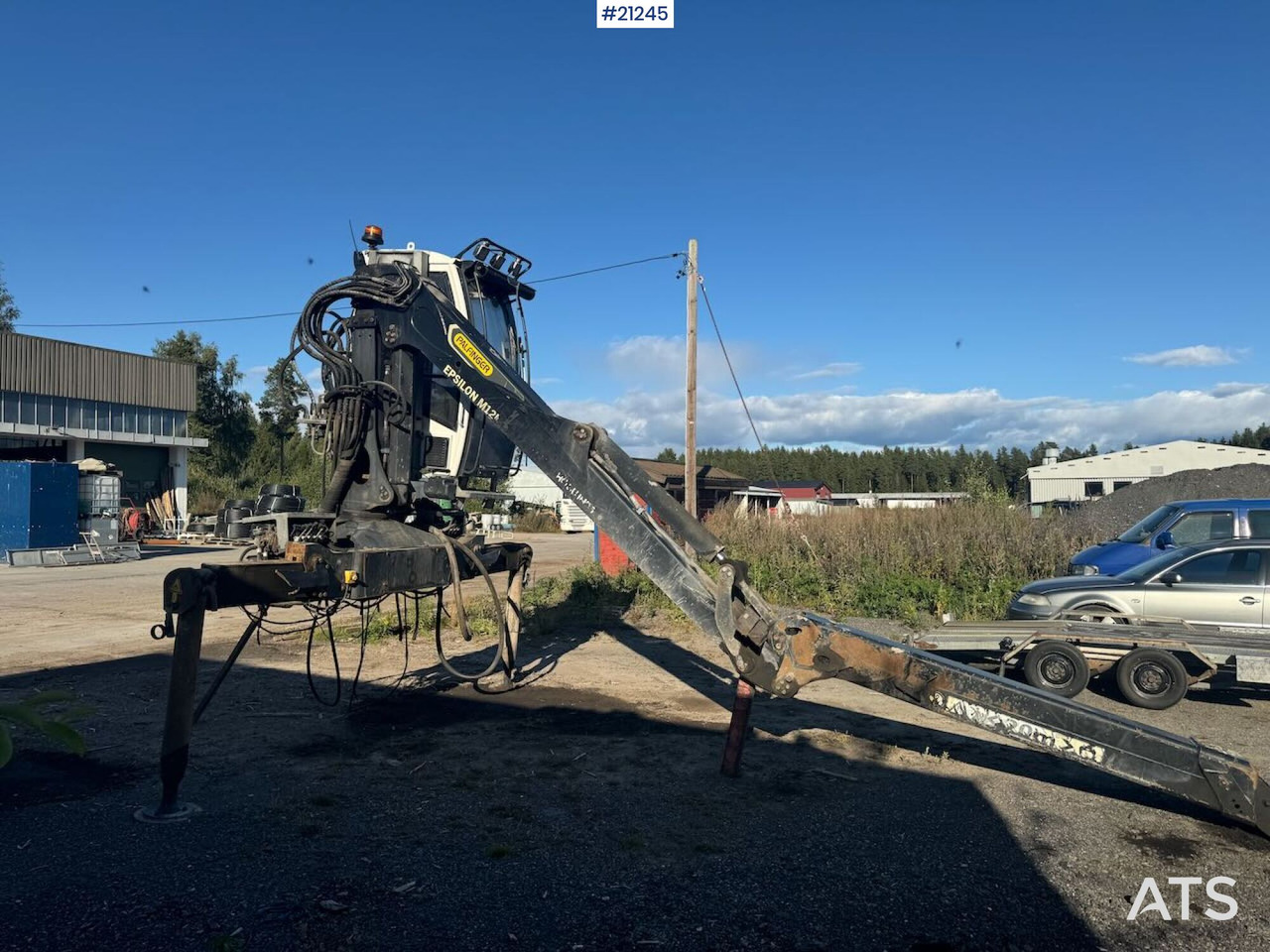 Epsilon M12 - Vinç për kamion: foto 5 Epsilon M12 - Vinç për kamion: foto 5