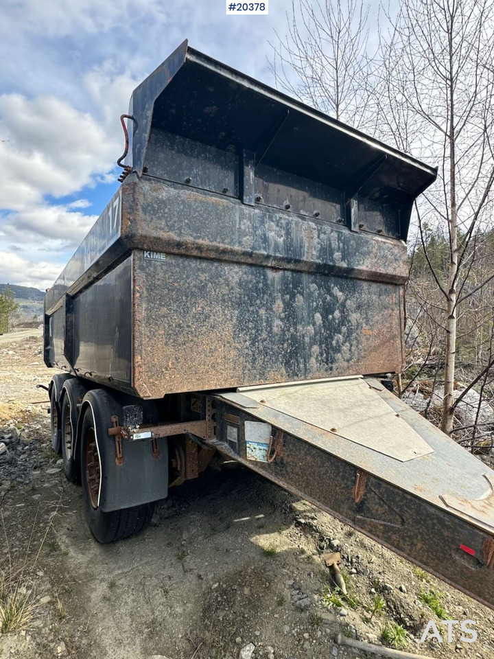 H.M Khmd 24 trippelkjerre - Rimorkio vetëshkarkuese: foto 1 H.M Khmd 24 trippelkjerre - Rimorkio vetëshkarkuese: foto 1