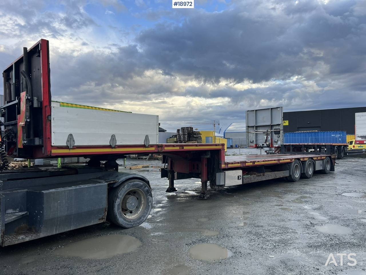 HRD 3 akslet jumbosemi m/ utrekk på 5.5 meter - Gjysmë rimorkio me plan ngarkimi të ulët: foto 3 HRD 3 akslet jumbosemi m/ utrekk på 5.5 meter - Gjysmë rimorkio me plan ngarkimi të ulët: foto 3