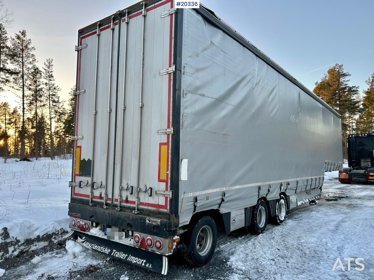 HRD Jumbo tralle med bredding - Gjysmë rimorkio me vagonetë të mbyllur: foto 5 HRD Jumbo tralle med bredding - Gjysmë rimorkio me vagonetë të mbyllur: foto 5